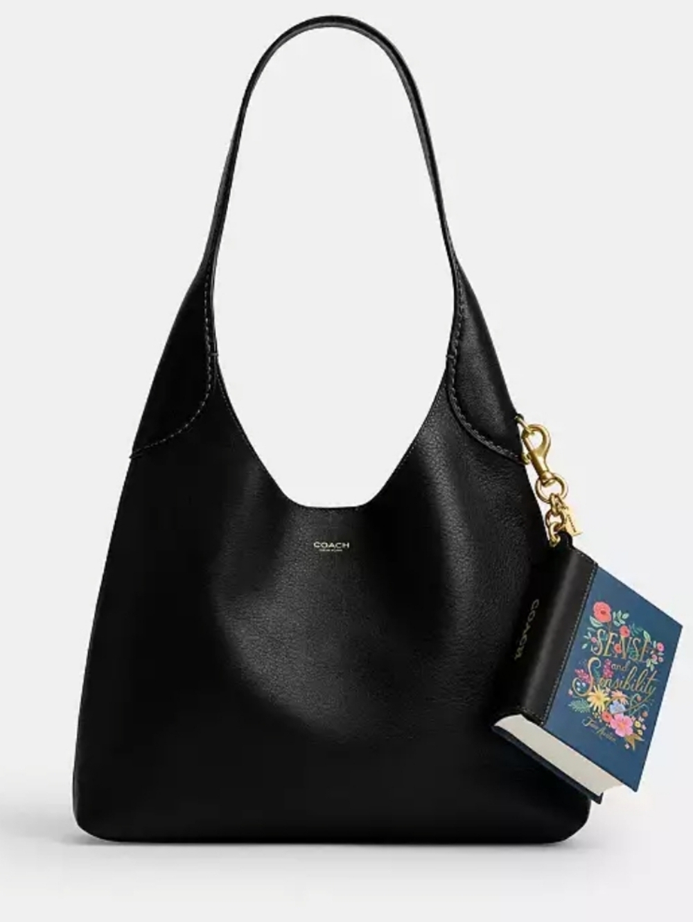 Coach Sense And Sensibility Jane Austen Mirco Book Bag Charm Leather Spine - Picture 13 of 16